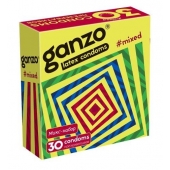 Микс-набор из 30 презервативов Ganzo Mixed - Ganzo - купить с доставкой в Барнауле