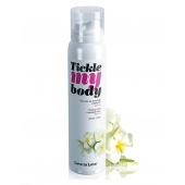 Массажная хрустящая пенка Tickle My Body Monoi с ароматом моной - 150 мл. - Love to Love - купить с доставкой в Барнауле