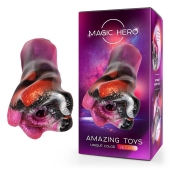 Разноцветный фантазийный мастурбатор - Bior toys - в Барнауле купить с доставкой