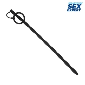 Черный стимулятор уретры Sex Expert - Sex Expert - купить с доставкой в Барнауле
