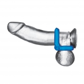 Комплект из 2 эрекционных колец-восьмерок 2-Pack Duo Cock And Ball Stamina Enhancement Ring - BlueLine - в Барнауле купить с доставкой