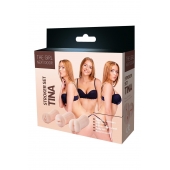 Набор из 3 мастурбаторов The Girl Next Door Tina - Dream Toys - в Барнауле купить с доставкой