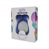 Синее эрекционное виброкольцо Nutty - Adrien Lastic - в Барнауле купить с доставкой