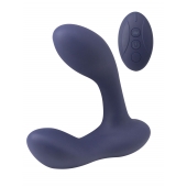 Синий массажер простаты с двумя моторами P-Bliss - Lola Games - в Барнауле купить с доставкой