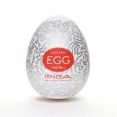 Мастурбатор-яйцо Keith Haring EGG PARTY - Tenga - в Барнауле купить с доставкой