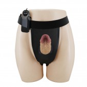 Полый вибрострапон на регулируемых трусиках Draven - 17,5 см. - Baile - купить с доставкой в Барнауле