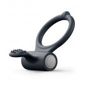 Черное эрекционное кольцо Power Clit - Dorcel - в Барнауле купить с доставкой
