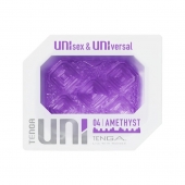 Фиолетовый мастурбатор-стимулятор Tenga Uni Amethyst - Tenga - в Барнауле купить с доставкой