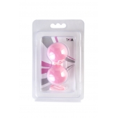 Розовые вагинальные шарики BI-BALLS - Toyfa Basic в Барнауле Розовые вагинальные шарики BI-BALLS - Toyfa Basic