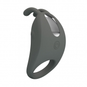 Серое эрекционное кольцо с вибрацией Master Ring - Baile - в Барнауле купить с доставкой