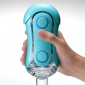 Голубой мастурбатор Tenga Flip ORB Ocean - Tenga - в Барнауле купить с доставкой