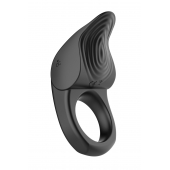 Черное эрекционное виброкольцо Vibro Lust Ring - MALESATION - в Барнауле купить с доставкой
