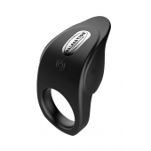 Черное эрекционное виброкольцо Vibro Lust Ring - MALESATION - в Барнауле купить с доставкой