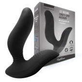 Черный вибромассажер простаты 3,5’’ Curve P-spot Massager - 12 см. - Erokay - в Барнауле купить с доставкой