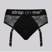 Трусики для фиксации насадок Strap-on-me Harness Lingerie Diva XS - Strap-on-me - купить с доставкой в Барнауле