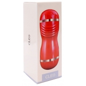 Двусторонний мастурбатор в колбе Cleo - вагина и ротик - Boys of Toys - в Барнауле купить с доставкой