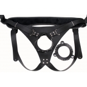 Пояс Hard Brutal для больших насадок - LOVETOY (А-Полимер) - купить с доставкой в Барнауле