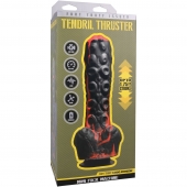 Черно-красная мини-машина на присоске Tendril Thruster - 21,6 см. - Doc Johnson - купить с доставкой в Барнауле