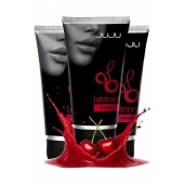 Набор из 3 съедобных лубрикантов JUJU со вкусом вишни - JuJu - купить с доставкой в Барнауле