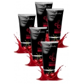 Набор из 5 съедобных лубрикантов JUJU со вкусом вишни - JuJu - купить с доставкой в Барнауле