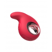 Красный клиторальный массажер с функцией постукивания - Secwell в Барнауле Красный клиторальный массажер с функцией постукивания - Secwell