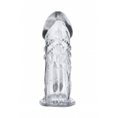 Прозрачная насадка на пенис Uco - 13 см. - A-toys - в Барнауле купить с доставкой