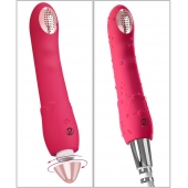 Малиновая насадка на душ с вибрацией Showers to orgasm - 20,1 см. - Orion - купить с доставкой в Барнауле