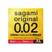Презерватив увеличенного размера Sagami Original 0.02 XL-size - 1 шт. - Sagami - купить с доставкой в Барнауле