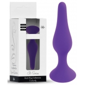 Фиолетовая анальная втулка Silcone Purple Plug Medium - 11 см. - Boys of Toys в Барнауле Фиолетовая анальная втулка Silcone Purple Plug Medium - 11 см. - Boys of Toys