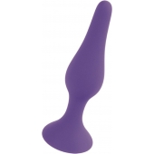 Фиолетовая анальная втулка Silcone Purple Plug Extra Large - 15,5 см. - Boys of Toys в Барнауле Фиолетовая анальная втулка Silcone Purple Plug Extra Large - 15,5 см. - Boys of Toys
