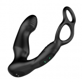 Черный двухмоторный массажер простаты Nexus Simul8 Wave Edition - Nexus Range - в Барнауле купить с доставкой