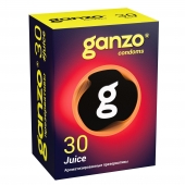 Ароматизированные презервативы Ganzo Juice - 30 шт. - Ganzo - купить с доставкой в Барнауле