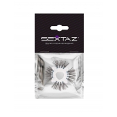 Эластичное эрекционное кольцо с черными «ресничками» - Sextaz - в Барнауле купить с доставкой