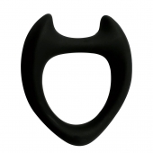 Черное эрекционное кольцо с рожками Wooomy Toro M - Adrien Lastic - в Барнауле купить с доставкой