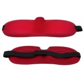 Красная глухая маска на резинке - Sitabella - купить с доставкой в Барнауле