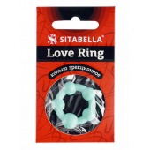 Цветное эрекционное кольцо с 5 бусинами Love Ring - Sitabella - в Барнауле купить с доставкой