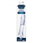 Прозрачная насадка-удлинитель Length Enhancer с подхватом - 22,3 см. - NMC - в Барнауле купить с доставкой