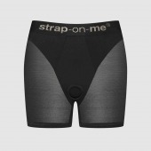 Трусики-шорты для фиксации насадок Strap-on-me Harness Lingerie Halo - size L - Strap-on-me - купить с доставкой в Барнауле