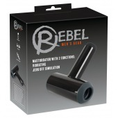 Черный мастурбатор с удобной ручкой Masturbator with 2 Functions - Orion - в Барнауле купить с доставкой