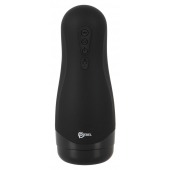 Черный вибромастурбатор с подогревом Masturbator with 3 Functions - Orion - в Барнауле купить с доставкой