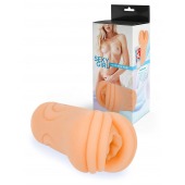 Телесный мастурбатор-вагина с рельефом на поверхности - Sexy Girl - в Барнауле купить с доставкой