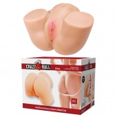 Телесный мастурбатор Olivia с 2 любовными отверстиями - Baile - в Барнауле купить с доставкой