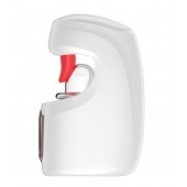 Белый мастурбатор с язычком и возвратно-поступательными движениями - Secwell - в Барнауле купить с доставкой