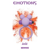 Сиреневое эрекционное виброколечко Emotions Minnie - Lola Games - в Барнауле купить с доставкой