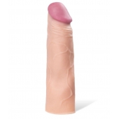 Реалистичная насадка с ярко выраженной головкой - 16,5 см. - A-toys - в Барнауле купить с доставкой