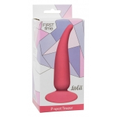 Розовая анальная пробка P-spot Teazer Pink - 12,2 см. - Lola Games - в Барнауле купить с доставкой