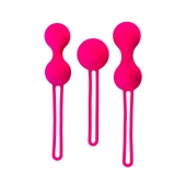Набор вагинальных шариков различной формы и размера - A-toys в Барнауле Набор вагинальных шариков различной формы и размера - A-toys