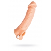 Удлиняющая насадка на пенис с вибрацией - 18,5 см. - ToyFa - в Барнауле купить с доставкой