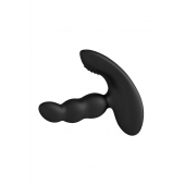 Черный силиконовый стимулятор простаты Levett Nitoc с пультом ДУ - Levett - в Барнауле купить с доставкой