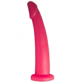 Розовый стимулятор простаты из геля - 18 см. - LOVETOY (А-Полимер) - в Барнауле купить с доставкой